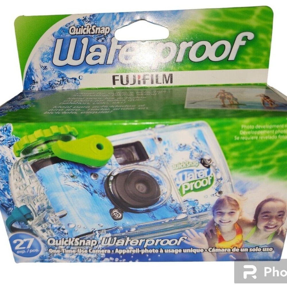 Fujifilm QuickSnap Waterproof One-Time Use Camera 27 Exposures